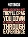 Produktbild Notebook: Never Argue With An Idiot They'll Drag You Down To Their Level And Beat You Through Experience: Funny Saying Diary Journal: 100 Pages of Large (8.5x11) Lined Pages for Writing and Drawing -
