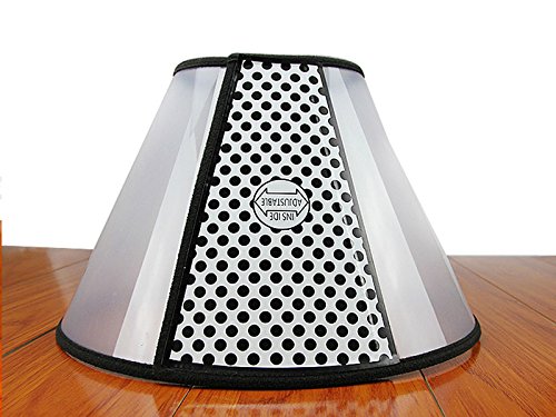 Elizabeth-Cats-Dogs-Protective-Recovery-Cone-E-Collar-with-Soft-Edge-and-Plastic-Snap-Closure-Used-for-Wound-Healing-Anti-Biting-Anti-Scratch