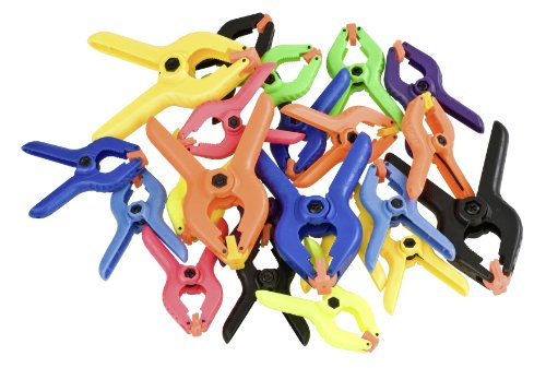 Kraftixx Kunststoff-Leimzangen 928290 (22-teilig, verschiedene Farben und Größen)