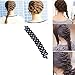 French Plait Hair Braiding Tool Easy Plait Hair Sport Braider Hair styling Tool In Black Color By Mytoptrendz®