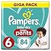 Produktbild Pampers Baby-Dry Pants/Windeln, Größe 6, mit Luftkanälen, 84 Stück