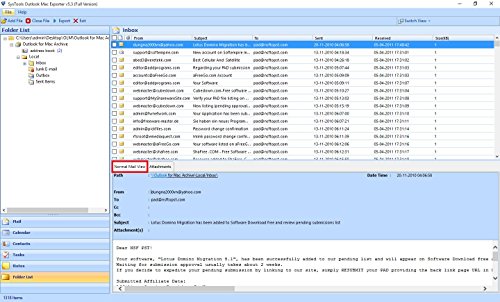 OLM to PST Converter