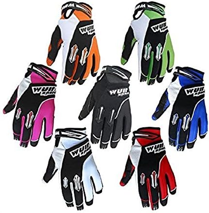 Motorbike Motorcycle Adult Motocross Gloves WULFSPORT STRATOS Eunduro Off Road Quad Biking MX Adult Gloves New Style (Green, M)