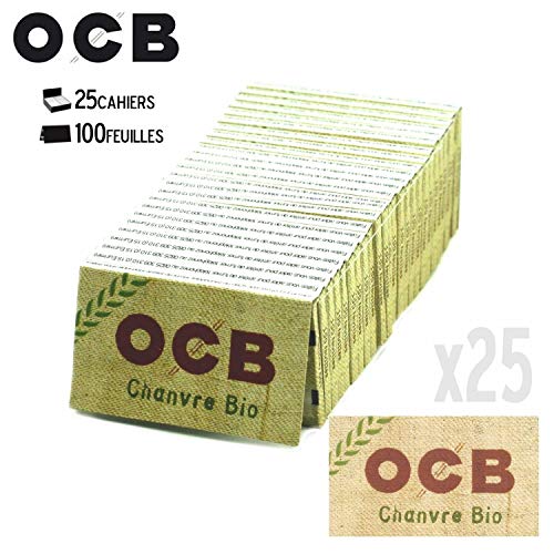Preisvergleich Produktbild OCB Zigarettenpapier, Bio-Hanfpapier, 25 Heftchen