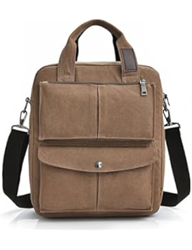 Outreo Vintage Umhängetasche Herren Schultertasche Canvas Messenger Bag Freitag Tasche für Reisetasche Sport Schule...