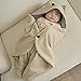 MUSEYA Cute Cartoon Shaped Multi-function Soft Fleece Baby Newborn Infant Swaddle Blanket Wrap Stroller Sleeping Bag