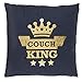 Produktbild OOTB Kissen, Couch King, mit 2 Utensilienfächern & Reissverschluss, ca. 43 x 43 cm