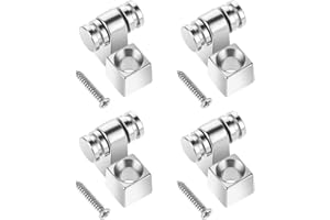 NHPY 4 Piezas Guías de cuerdas de rodillos para guitarra eléctrica, hebilla de cuerda de bola en cabezal de guitarra eléctrica