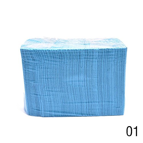 Preisvergleich Produktbild Herme 125 Stück Dental-Lätzchen Tattoo-Handtuch Schal