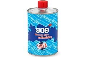Fidea Diluente Nitro Antinebbia 909, solvente per vernice e smalti, detergente per pennelli pulizia aerografi e pistole per verniciatura, professionale, diluizione smalti e vernici nitro (500 ML)