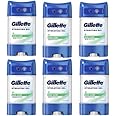 Gillette Antiperspirant Deodorant Gel For Men, (70 ml x 6), 48-Hour Invisible Sweat and Odour Protection, ALOE SCENT