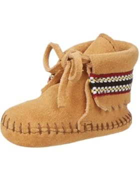 Minnetonka Braid Unisex Baby Krabbelschuhe