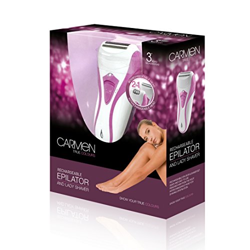 Carmen C83003P Epilator and Lady Shaver - Pink