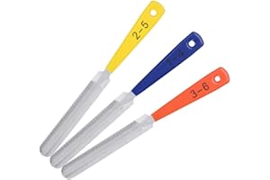 TBEST Gitarren Feile Sattelfeilen Gitarre Nut Files, 3 Stücke Gitarre Fret Datei Bridge Nut Datei Nagel Puller Reparatur Luthiers Werkzeug Set Für Bass Mandoline Banjo Ukulele