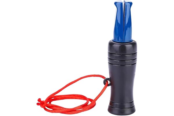 VOANZO Decoy Whistle Duck Call Whistle för andjakt Utomhusaktivitet Mångsidig jaktrop med rep Idealisk för ankor, höns och gäss