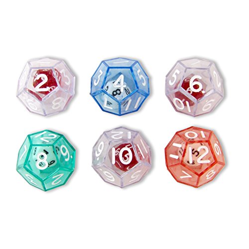 Koplow Games 12-Sided Double Dice Set Classroom Accessories Koplow Games 12-Sided Double Dice Set Classroom Accessories
