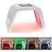 Produktbild 4 Farben LED Gesichts Maske Licht tragbar Photon Therapie Behandlung Verjüngung Gesichts Schönheit Haut Pflege Photon Therapie Maske Falten Entfernung