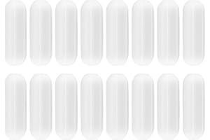 Yoiimiya 16 Pieces Magnetic Stirrer Mixer Stir Bar Laboratory Bar Stir Plate Magnet Stir Rod Magnetic (8X25mm)