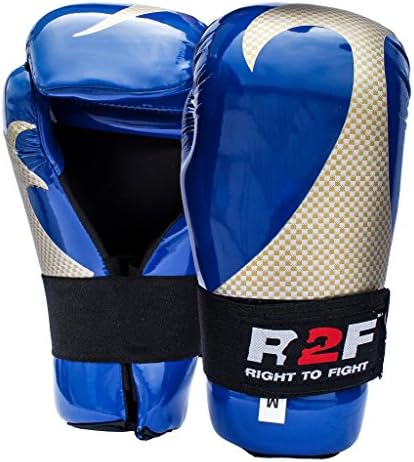 R2F Sports Semi Contact Boxing Training Sparring Gloves MMA Muay Thai Martial Arts