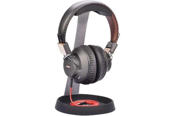 Avantree HS102 Support Universel Robuste en métal & Silicone pour Casques Audio avec Support de câble