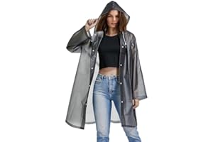 Voarge Eva Chubasquero para adultos, para hombre y mujer, impermeable, para senderismo, cabalgando