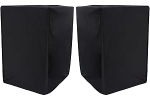 Musiin Copertura antipolvere per monitor da studio domestico compatibile con YAMAHA HS8, Adam T7V KRK Rokit 8 G4, JBL 308P Mkll e PreSonus Eris E8 XT da 8 pollici (2 confezioni)