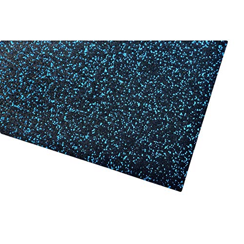 acerto 40394 Colchoneta para aparatos de Fitness * Colchoneta 300x125cm (4mm) * Azul * Protección Robusta del Suelo * Antideslizante e insonorizante - Colchoneta de protección del Suelo
