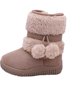 OverDose Baby-Mädchen Ball Baumwollart und weise winter Baby Kind Art Baumwollschuh warm Schnee stiefel Schuhe...