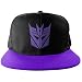 Produktbild Officially Licensed Merchandise Decepticon Embroidered Adjustable Size Snapback Cap (BLACK/PURPLE)