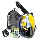 Enkeeo UV400-Schutz Tauchmaske, Anti-Fog Vollmaske/...