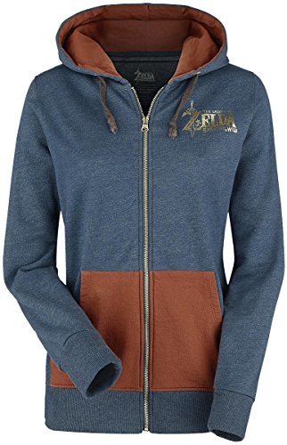 Preisvergleich Produktbild Zelda Breath of the Wild Hoodie (Damen) -XS- Logo