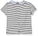 Mamas & Papas Baby Girls 0-24m Disney Alice in Wonderland Striped Blouse, Multicoloured, 12-18 Months