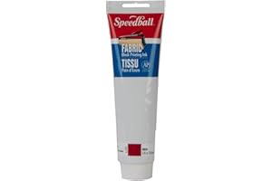 SPEEDBALL Fabric Block Printing Ink 5oz-Red