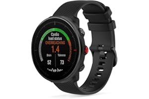 SeaFicco Correa de Reloj Compatible con Polar Vantage M2, M y Grit X - Universal 22mm Pulsera de Silicona de Repuesto para Deportes y Fitness