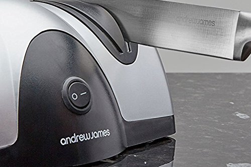 Andrew James Elektrischer Messerschärfer / Messerschleifer – Zweistufiges Schärfen – Schärft und schleift Küchenmesser - 6