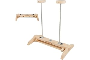 GORILANT Gorletic - Canes ELITE 2.0 – Can Handstand & Calistenia Portátiles, Barras de Acero Inoxidable, 3 Posiciones, Base Estable Baja, Madera de Haya, Hecho en España