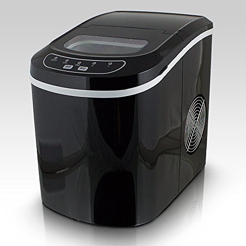 Eiswürfelmaschine Eiswürfelbereiter Eiswürfel Ice Maker Eis Maschine (Schwarz) - 2