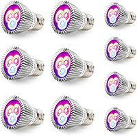 Mitlfuny 3w 36 Led Grow Ligh T Veg Blume Indoor Pflanze Hydroponik Vollspektrum Lampe White