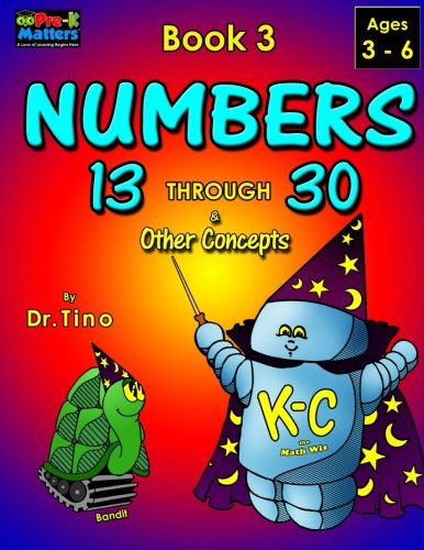 Preisvergleich Produktbild Numbers 13 Through 30 Book 3 (Pre-K Matters)