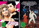 John Travolta Set - Grease + Saturday Night Fever - Deutsche Originalware [2 DVDs] - Olivia Newton-John, Karen Lynn Gorney John Travolta