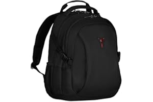 Wenger Sidebar 601468, 16 Inch Laptop Backpack with Tablet Pocket, 21 Litres, Padded Laptop Compartment, Ideal for Business, School, Travel, Black 26 x 37 x 45 cm