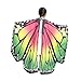 Produktbild Fenverk Kind Baby MäDchen SchmetterlingsflüGel Pixie Poncho KostüMzubehöR Kinder Jungen Karneval KostüM FaschingskostüMe Butterfly Wing Cape Kimono FlüGel Schal Tuch Schals(B,136 * 108CM)