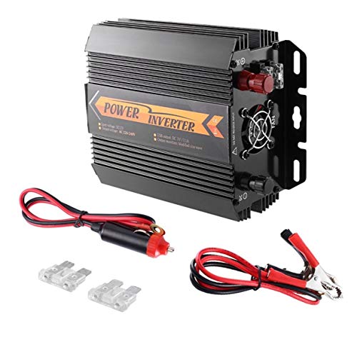 Preisvergleich Produktbild Banbie8409 T8094 Solar Inverter 1000W / 1500W Auto modifizierte Sinuswellen-Wechselrichter (Schwarz)