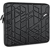 [Best Comfortable Laptop Sleeve Ever] AMNIE 11-11.6 Inch PU Polyester Slow-recovery Sponge Shockproof &amp; Water-resistant Laptop Sleeve Case Bag / Notebook Computer Case / Briefcase Carrying Bag / Ultrabook Laptop Tablet Bag Case / Pouch Cover / Skin Cover, Black