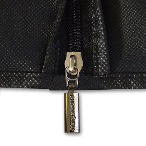 Abdeckhaube für Konfektionsständer – Schwarz – Ca. 121cm – Atmungsaktiver hochwertiger Schutz – Hangerworld - 2