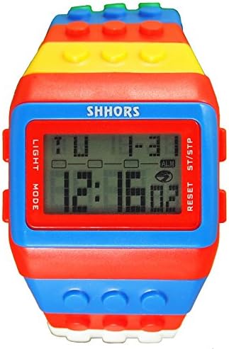 Colour Multifunction Watch – SHHORS Rainbow Colour Multi Function LED Watch Kids Swimming Sports Digital Wrist Watch Waterproof (Styel 2)