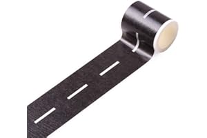 BONGLES Straßen-Auto-Band Groß Für Kinder Aufkleber Rolle Für Autos Leichtathletik Zugverbände, Bleib Bei Böden Und Wänden, Schnelle Reinigung, Kinderspielzeug Geburtstagsgeschenk