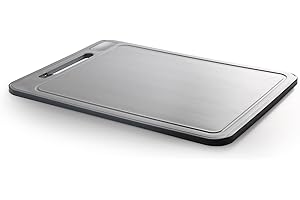 Coolinato, vassoio di scongelamento 36,5 x 25 cm, tavola di scongelamento, piastra scongelamento rapido adatta anche come tagliere, con interno in alluminio per scongelamento rapido