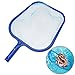 Produktbild hinmay Schwimmbad Net Leaf Skimmer für Pool Spa Teich Oberfläche Whirlpool, Super Tief Leaf Skimmer Net – Blau von