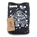 iZiv(TM) Newborn Nappy with 1 Thick Insert Infant Waterproof/Adjustable/Reusable/Washable Pocket Cloth Nappy Fit Babies 0-3 Years(Black Elephant)